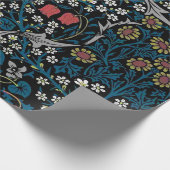 Vintages Blumenmuster, William Morris Geschenkpapier (Ecke)