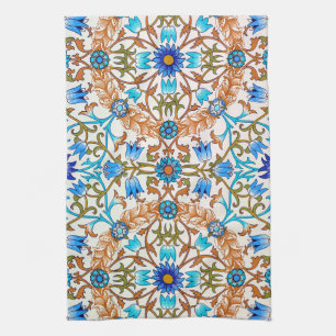 Vintages Blumenmuster, William Morris Geschirrtuch