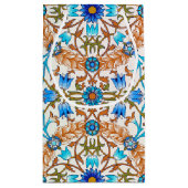 Vintages Blumenmuster, William Morris Kleine Geschenktüte (Rückseite)