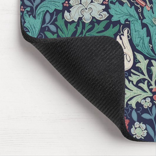 Vintages Blumenmuster, William Morris Mousepad (Ecke)