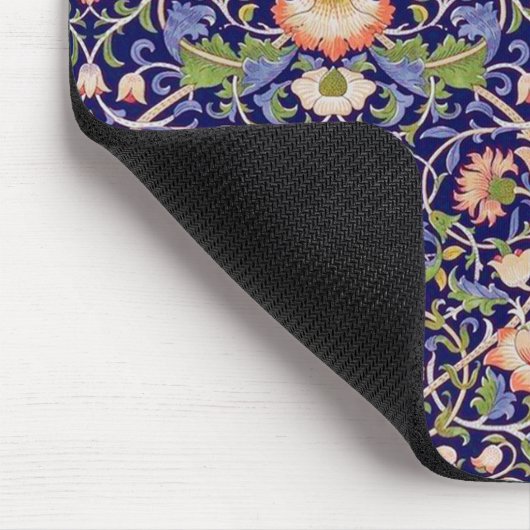 Vintages Blumenmuster, William Morris Mousepad (Ecke)