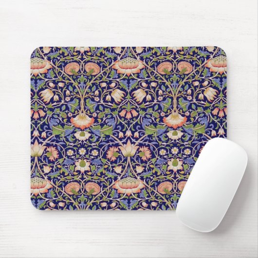 Vintages Blumenmuster, William Morris Mousepad (Mit Mouse)