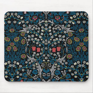 Vintages Blumenmuster, William Morris Mousepad