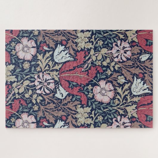 Vintages Blumenmuster, William Morris Puzzle (Horizontal)