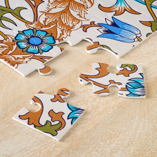 Vintages Blumenmuster, William Morris Puzzle (Seite)