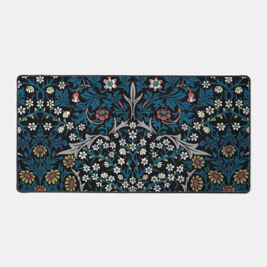 Vintages Blumenmuster, William Morris Schreibtischunterlage (Vorderseite)