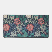 Vintages Blumenmuster, William Morris Schreibtischunterlage (Vorderseite)