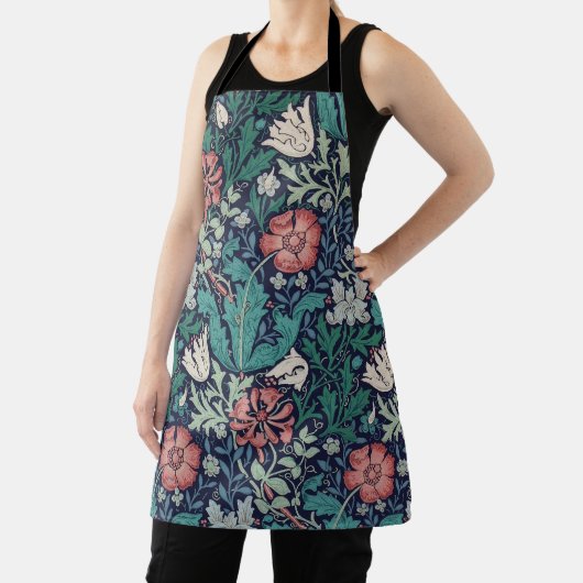 Vintages Blumenmuster, William Morris Schürze (InSitu)