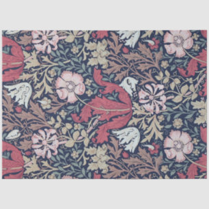 Vintages Blumenmuster, William Morris Seidenpapier