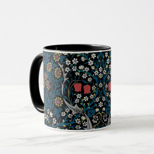 Vintages Blumenmuster, William Morris Tasse