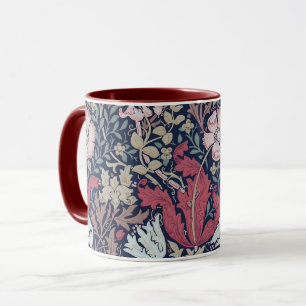 Vintages Blumenmuster, William Morris Tasse