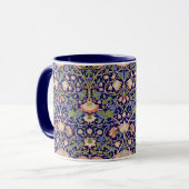 Vintages Blumenmuster, William Morris Tasse (Vorderseite Links)