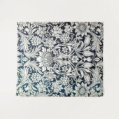 Vintages Blumenmuster, William Morris Wandteppich (Vorderseite (Horizontal))