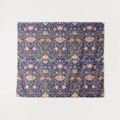 Vintages Blumenmuster, William Morris Wandteppich (Vorderseite (Horizontal))