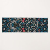Vintages Blumenmuster, William Morris Yogamatte (Vorderseite (Horizontal))