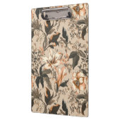Vintages Blumenmuster Zwischenablage Klemmbrett (Links)