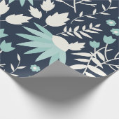 Vintages Blumenpapier Geschenkpapier (Ecke)