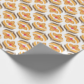 Vintages Blumenpapier Geschenkpapier (Ecke)