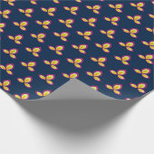 Vintages Blumenpapier Geschenkpapier (Ecke)