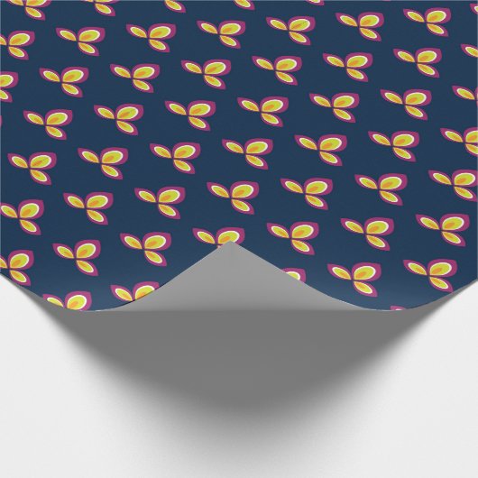 Vintages Blumenpapier Geschenkpapier (Ecke)