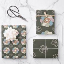 Vintages Blumenpapier