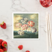 Vintages Blumenpapier Napkins Serviette (Beispiel)