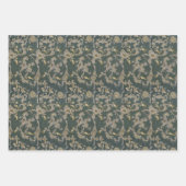 Vintages Blumenrosa Morris Muster Lee Geschenkpapier Set (Vorderseite 2)