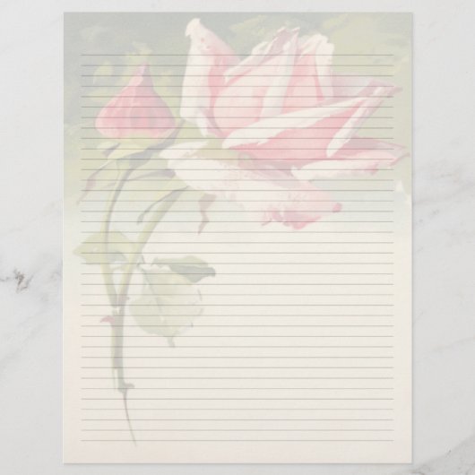 Vintages Blumensandpapier (Vorderseite)