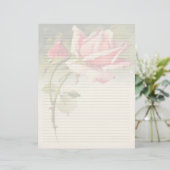 Vintages Blumensandpapier (Stehend Vorderseite)