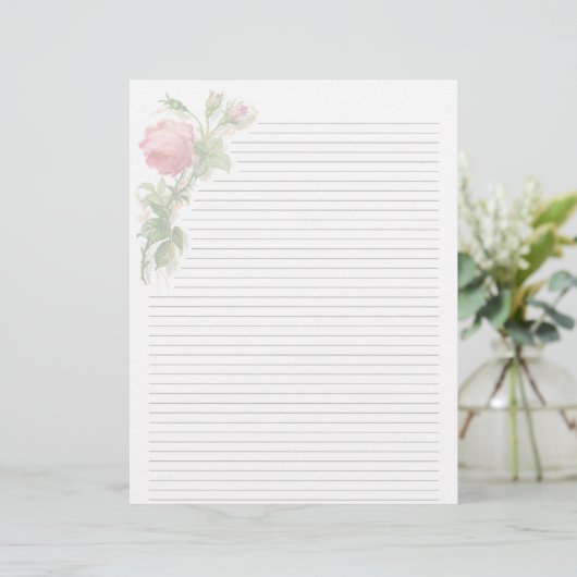 Vintages Blumensandpapier (Stehend Vorderseite)