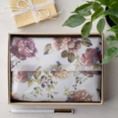 Vintages Blumenseidenpapier Seidenpapier (Geschenk)