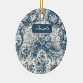 Vintages Blumenstrauß Keramik Ornament (Rechts)