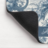 Vintages Blumenstrauß Mousepad (Ecke)