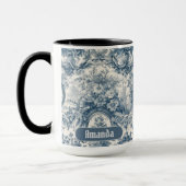 Vintages Blumenstrauß Tasse (Links)