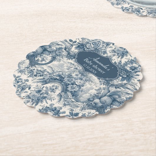 Vintages Blumenstrauß Untersetzer (angewinkelt)