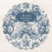 Vintages Blumenstrauß Untersetzer (Vorderseite)