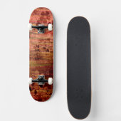 Vintages Blumenwald Skateboard (Vorne)