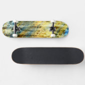 Vintages Blumenwald Skateboard (Horizontal)