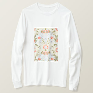Vintages Blumenwallpaper von William Morris (1879) T-Shirt
