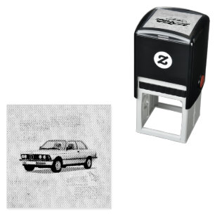 Vintages BMW-Fahrzeug Permastempel