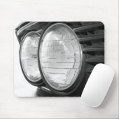Vintages BMW-Scheinwerfer mousepad (Mit Mouse)