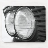 Vintages BMW-Scheinwerfer mousepad (Vorne)