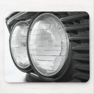 Vintages BMW-Scheinwerfer mousepad