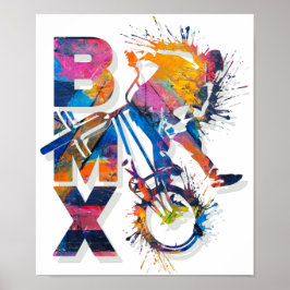 Vintages Bmx Bike - Bmx Poster drucken