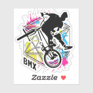 Vintages Bmx Bike - Flatland Bmx - Bmx-Aufkleber Aufkleber