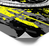 Vintages BMX Racing - BMX Bike - BMX Poster drucke (Ecke)