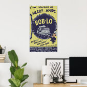 Vintages Boblo Island Poster (Heimbüro)