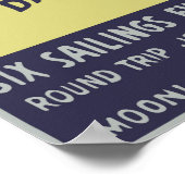 Vintages Boblo Island Poster (Ecke)