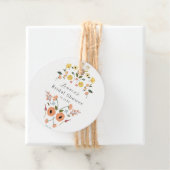 Vintages Bohemisches Brautparty Geschenkanhänger (Beispiel)