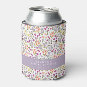Vintages Boho Bicycle Floral Custom Brautparty Dosenkühler